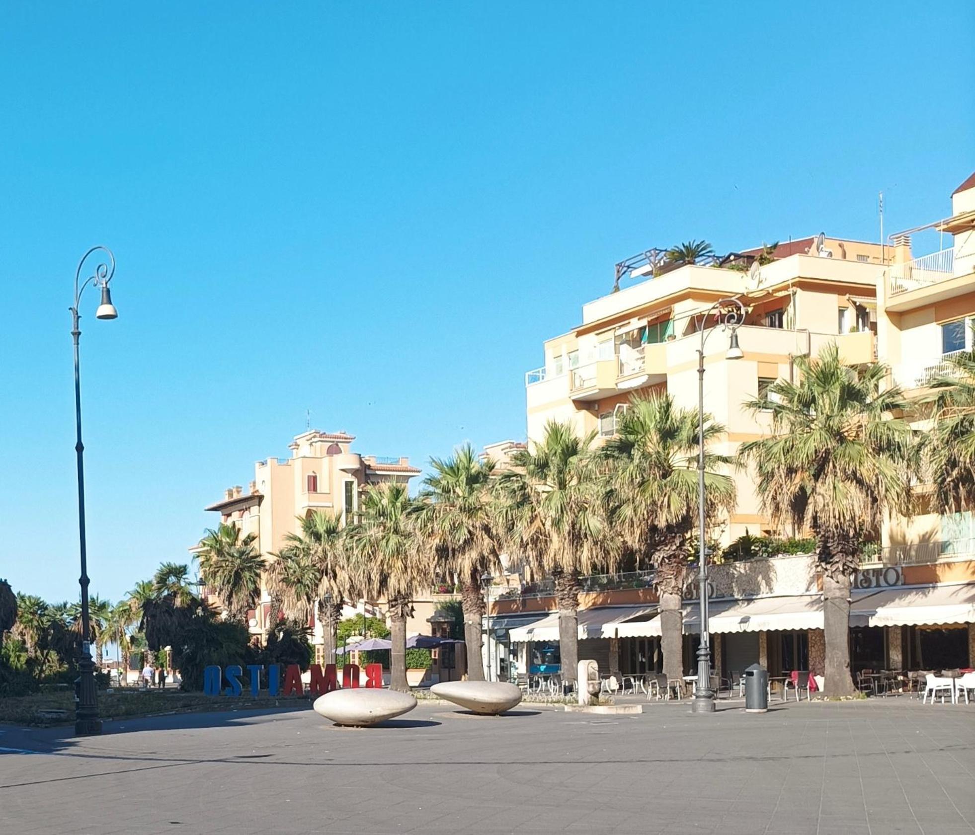 丽都迪奥斯蒂亚Attico Con Terrazza In Via Dei Traghetti公寓 外观 照片